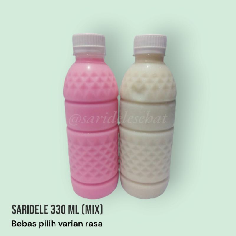 

MIX ECER Susu Kedelai / Soya / SoyMilk / Saridele Original / Coklat / Melon / Strawberry 330 ml