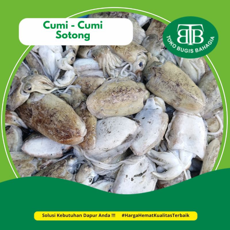 

Cumi Cumi Sotong, Pasar Online Murah Makassar