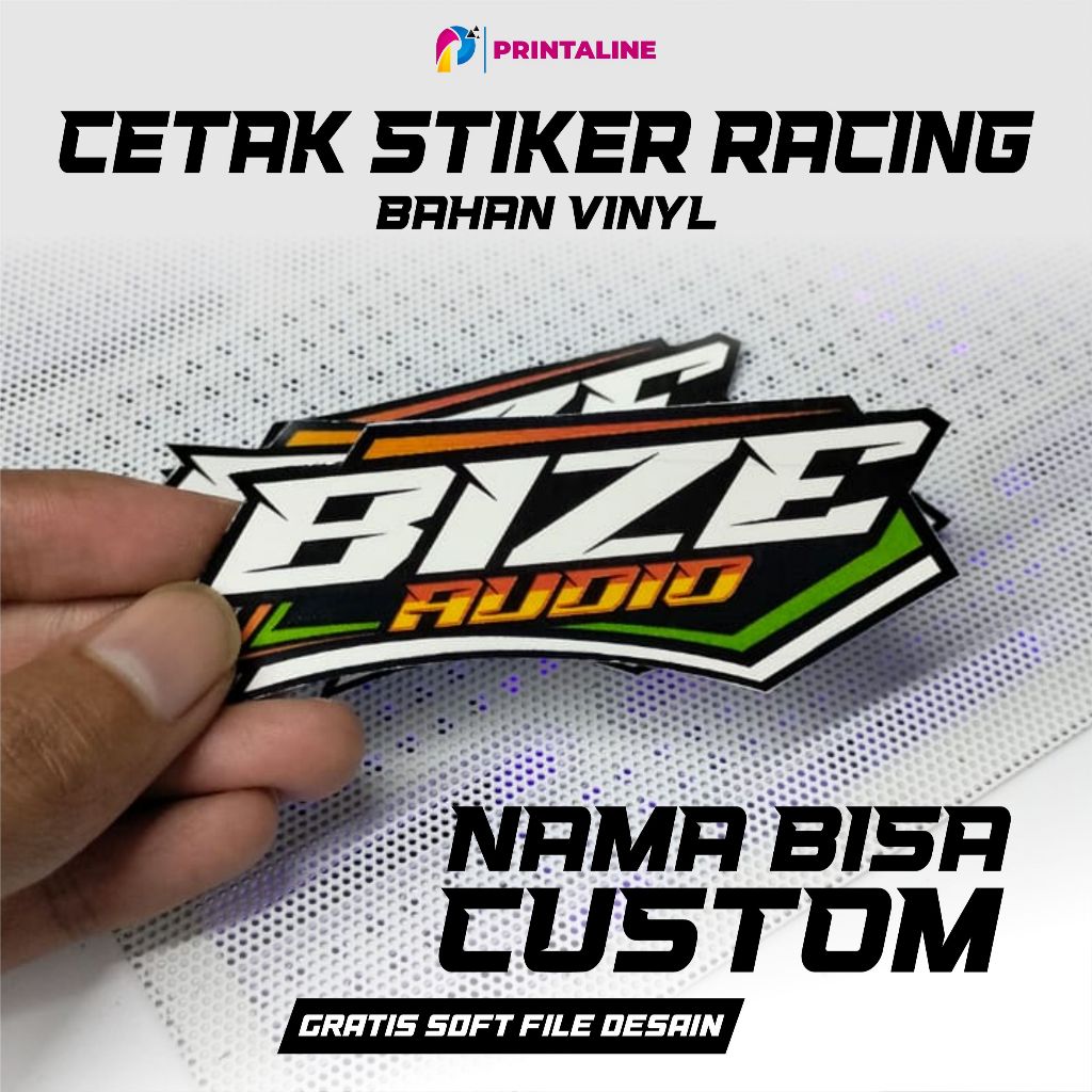STIKER NAMA RACING NAMA KOMUNITAS STIKER NAMA BENGKEL CUSTOM