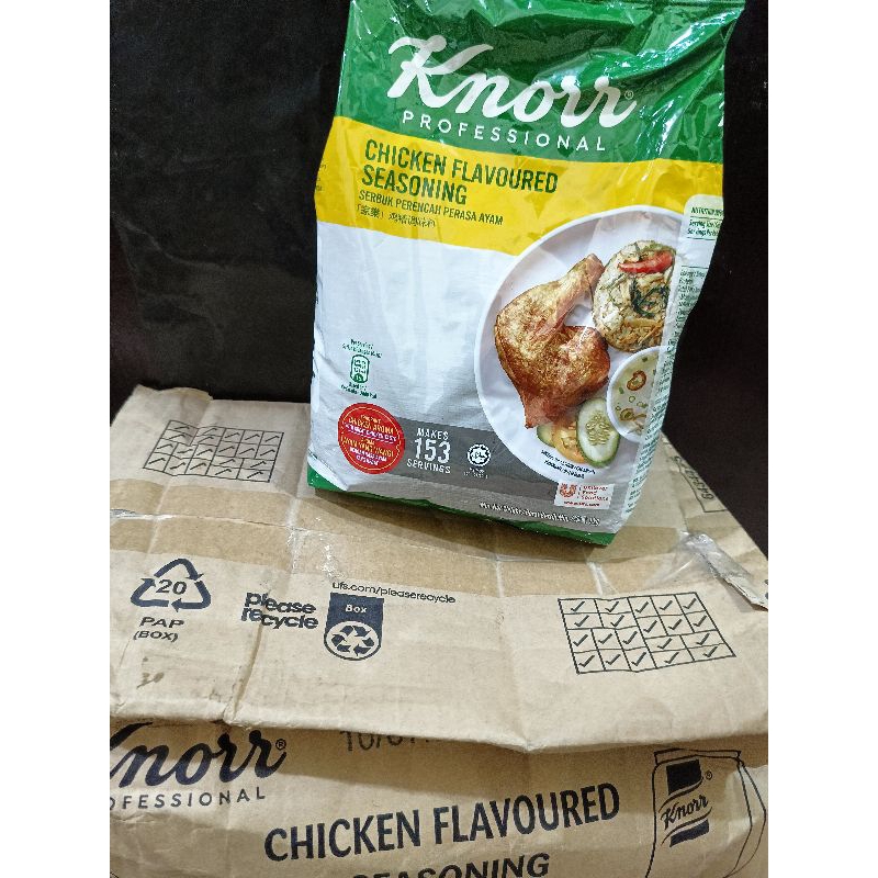 

KNORR CHIKEN PENYEDAP RASA AYAM 6 BGKS