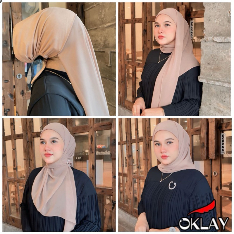 HIJAB INSTAN SEGI TIGA 1 LAYER CIPUT TURKY PREMIUM / HIJAB SEGITIGA INSTAN CIPUT TURKY/ HIJAB VIRAL 