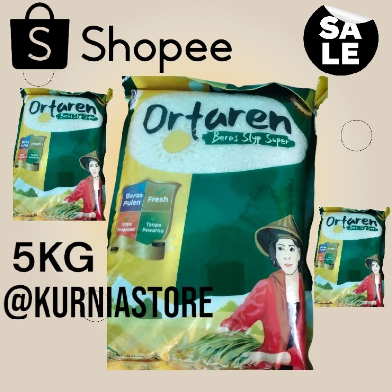 

PROMO!!! BERAS SLYP SUPER MERK ORTAREN 5KG GURIH DAN NIKMAT