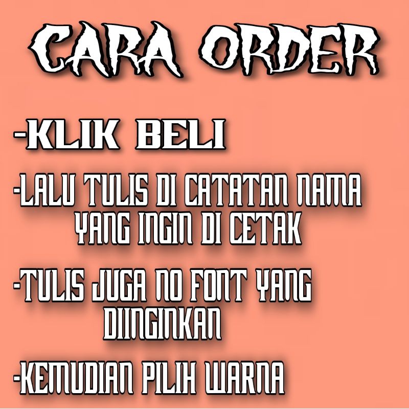 STIKER SABLON Setrika CUSTOM.