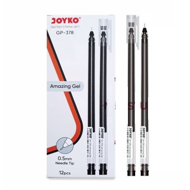 

READY GAN PACK Pulpen Ballpoint Pena Gel GP378 Amazing Gel MURAH