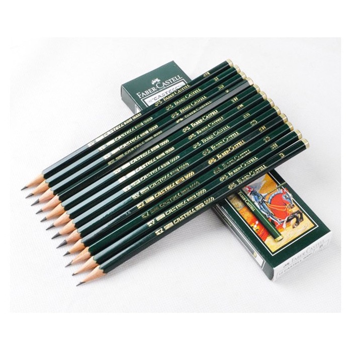 

PRODUCT IMPOR FABERCASTELL FABERCASTELL 9 graphite Pencils 2B 1Pack 12 Pcs