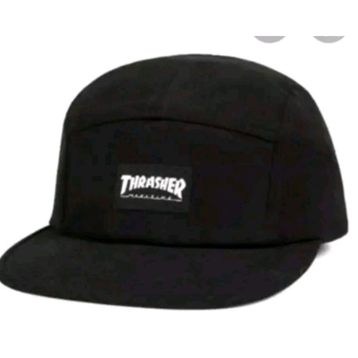 Garansi Toko  Topi 5 panel thrasher  five panel premium  snapback caps distro original topi lima pan