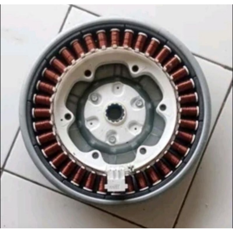 dinamo motor mesin cuci lg front loading bekas