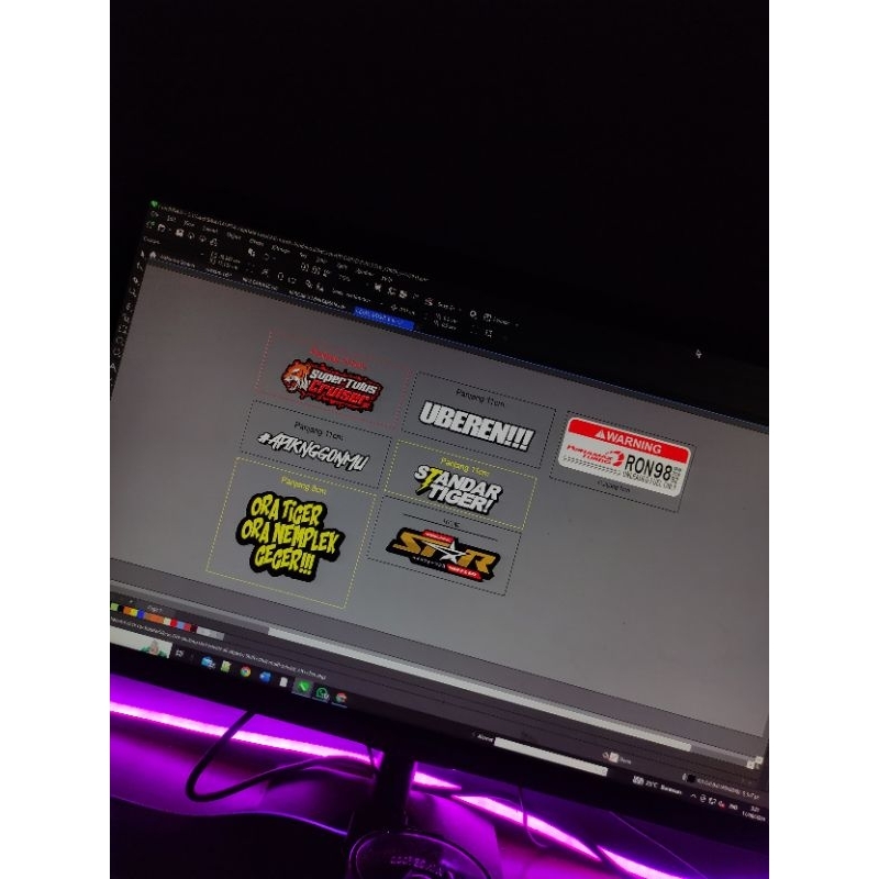 

Stiker pack supertulus cruiser/ora Tiger ora nemplek geger
