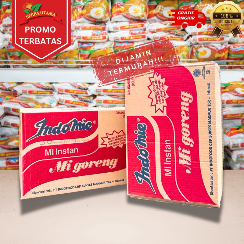 

2 DUS Indomie Goreng Instan Original 1