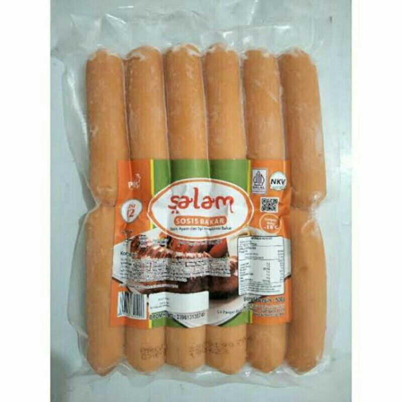 

Sosis Salam Jumbo repack isi 6 pcs hemat enak murah lezat
