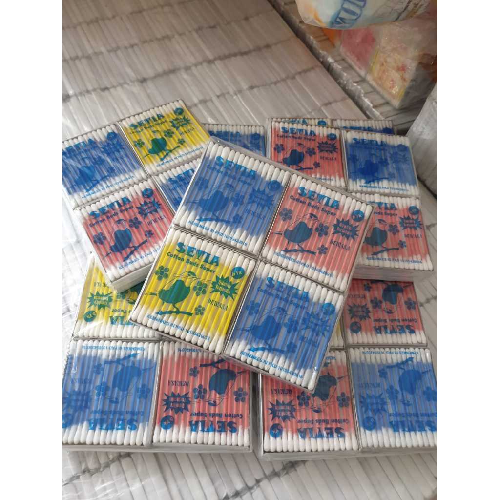 Cotton Bud Setia / Cotton Bud Dewasa / Korek Kuping / Pembersih Kuping / Cotton Bud Grosir