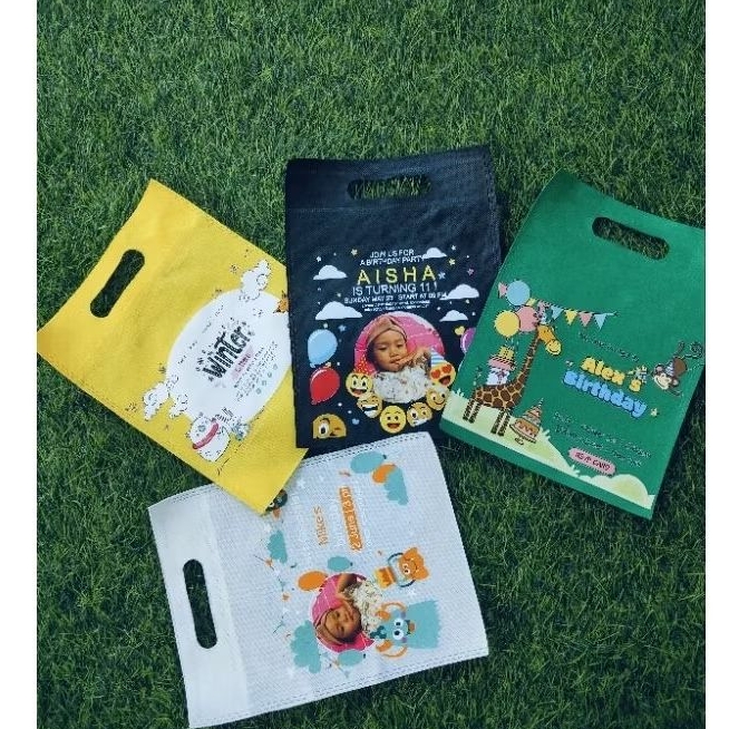 

tas ulangtahun anak,uk 20 x 26 custom design/godybag tas ulang tahun