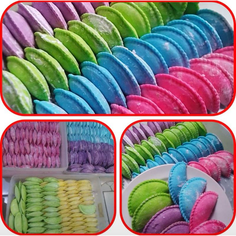 

cireng mini isi ayam pedas, usus pedas, bakso pedas, keju, ayam ori