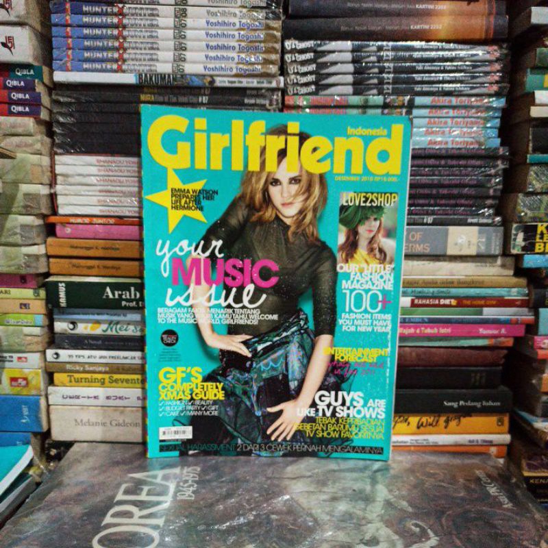 Majalah Original Girlfriend Indonesia Bekas boleh beli satuan ada dideskripsinya Bulan dan Tahun yan
