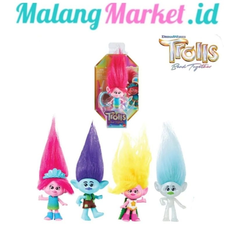Trolls Band Together Trolls Mini Figure Malangmarket.id