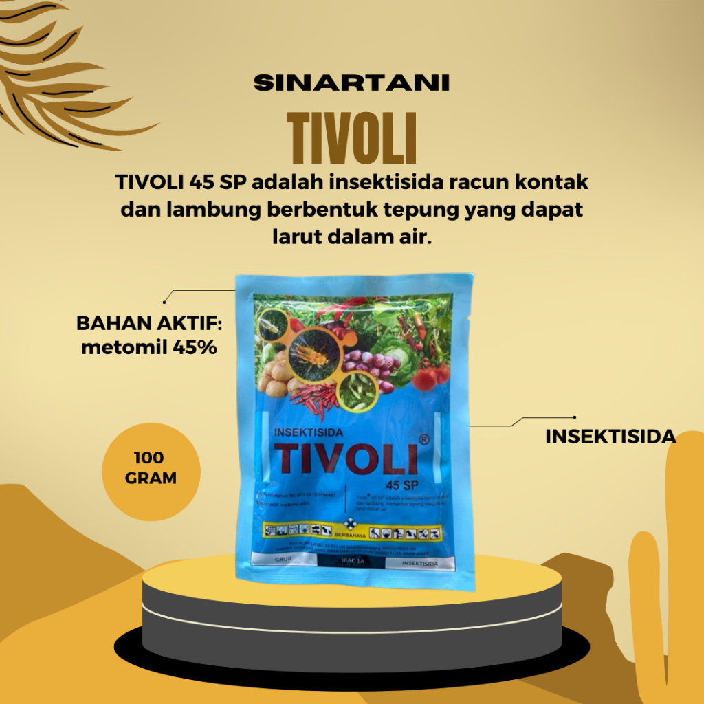 INSEKTISIDA TIVOLI 45SP -100gram