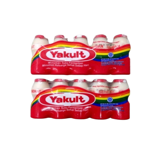 

Yakult 1 Pak Isi 5/Susu Yakult 65ml/Yakult Susu Fermentasi