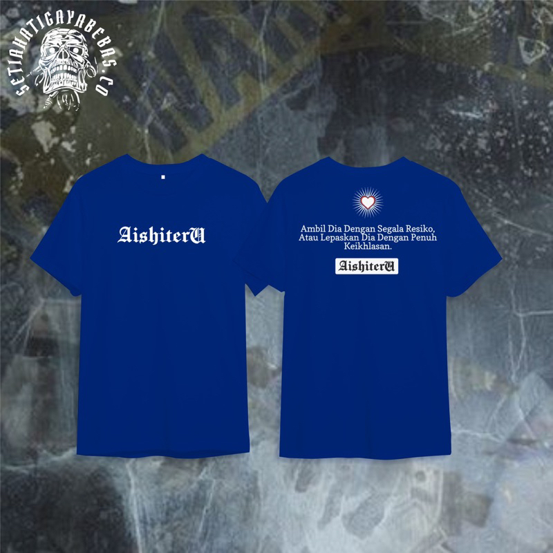 KAOS PSHT AISHITERU IKHLAS//KAOS AISHITERU//KAOS PSHT MURAH