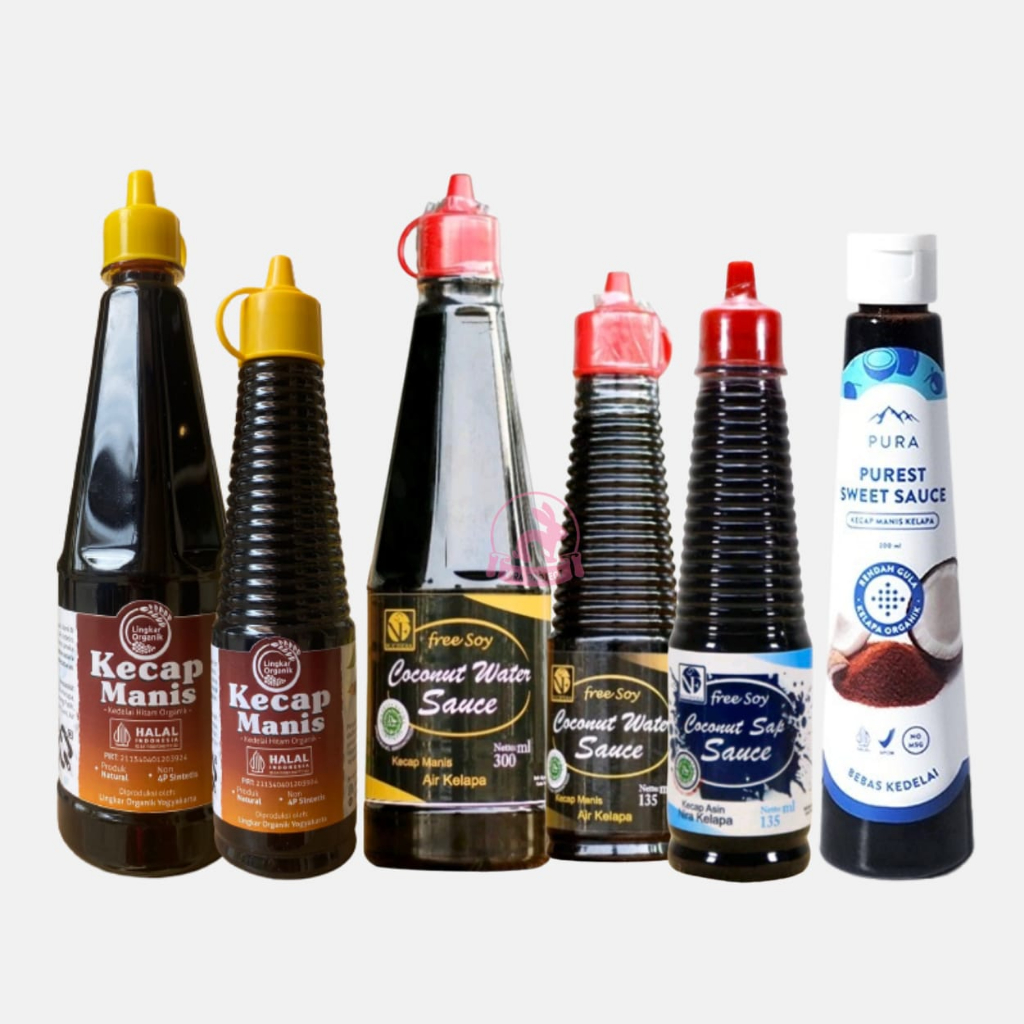 

KECAP NUCIFERA LINGKAR ORGANIK - Kecap Kedelai Manis Organik 150ml dan 350 ml