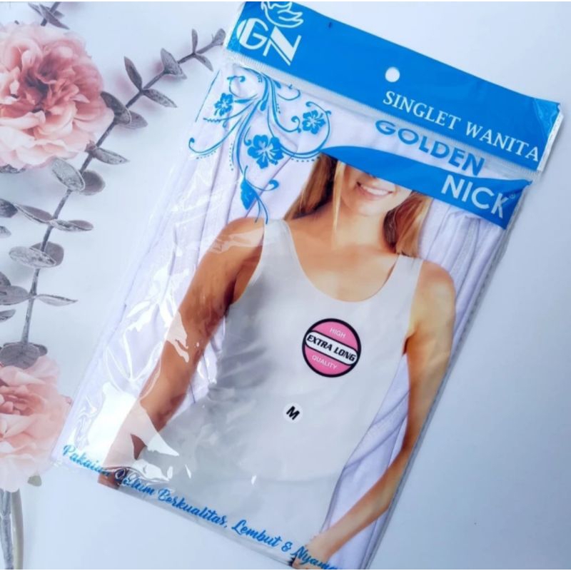 SINGLET WANITA GOLDEN NICK || TANKTOP GOLDEN NICK WANITA