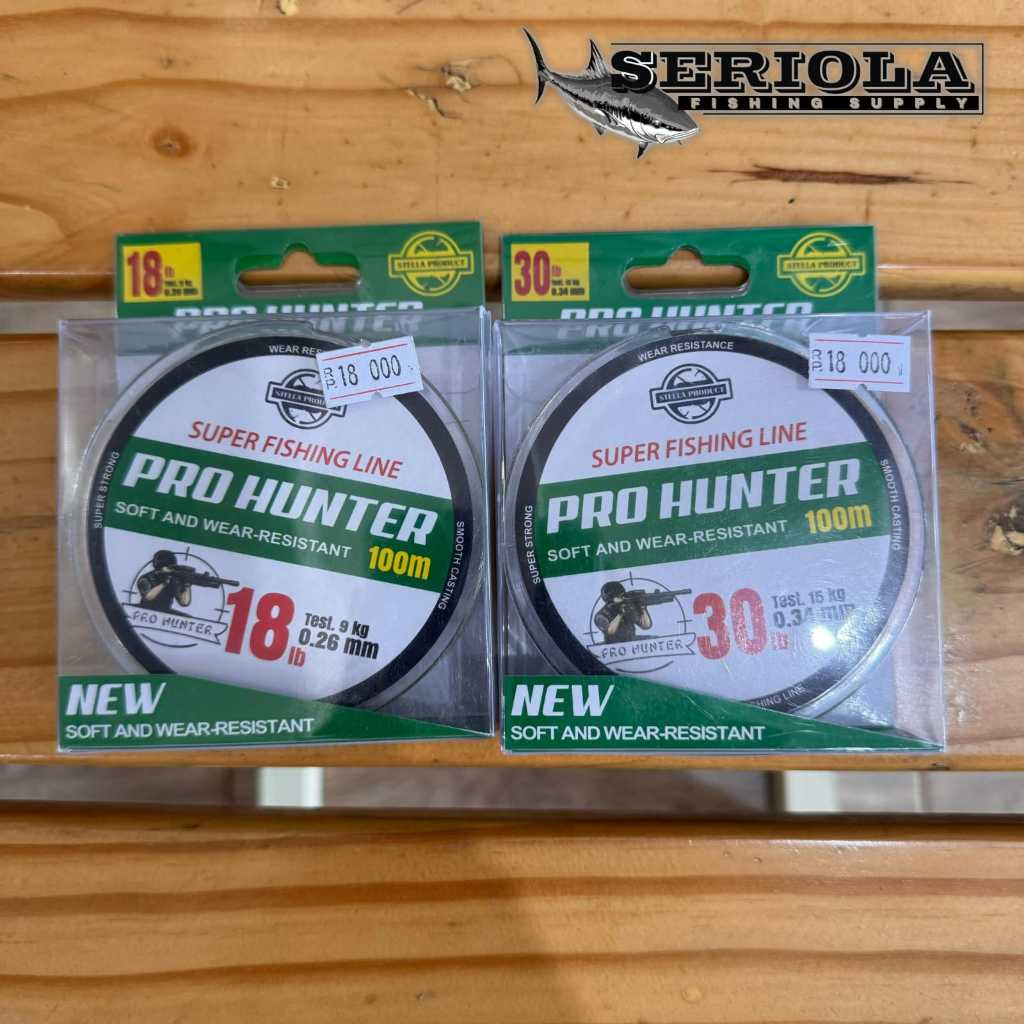 SENAR STELLA PRO HUNTER GREEN SUPER FISHING LINE 100M