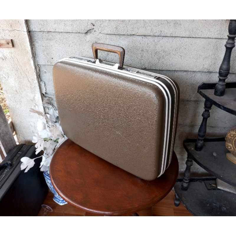 Koper Jadul Antik Merk ECHOLAC Vintage lawas Dekorasi Tua Kuno Retro barang Koleksi