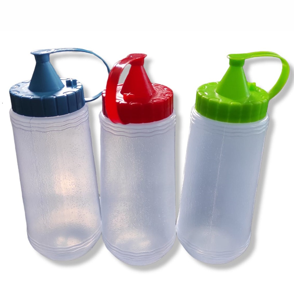 Botol Kecap /Saos/Minyak 500ML (Plastik) Good Quality botol kecap 500 ml HARHA GROSIR