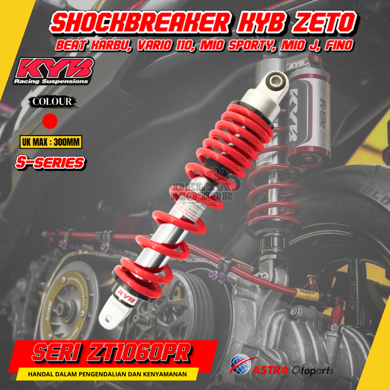 Shockbreaker Belakang Kayaba Zeto S Series Beat Karbu 2008 2012 Vario 110 Karbu Scoopy Spacy Mio smi