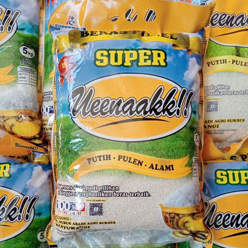 

BERAS PUNEL SUPER UEENAAK 5KG