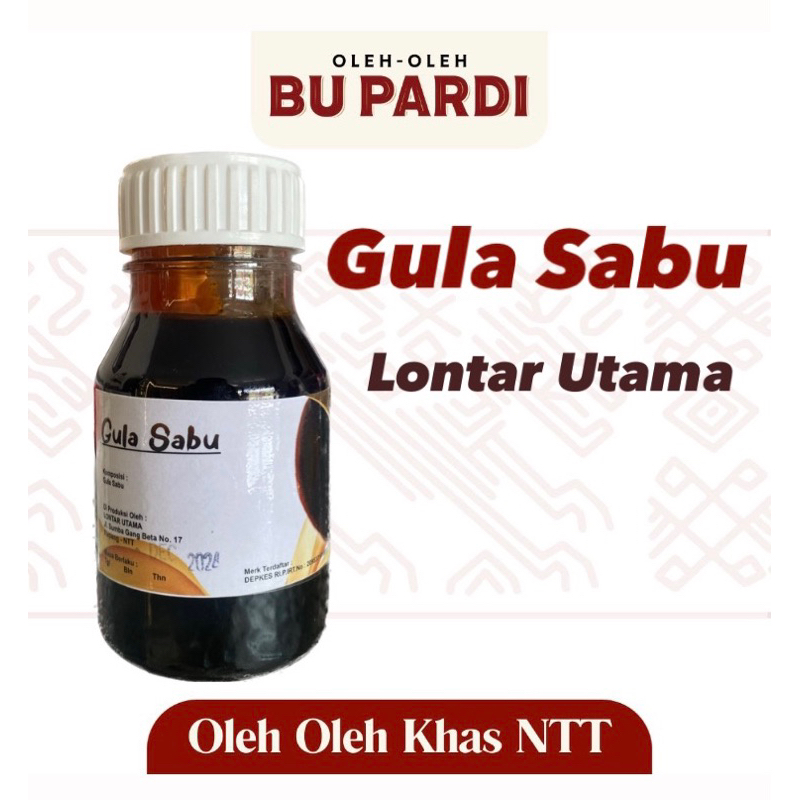 

gula sabu lontar