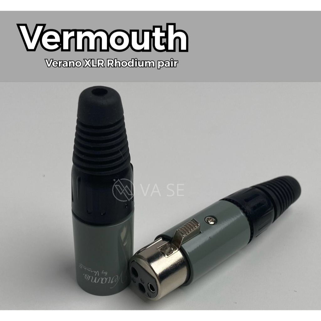 jack canon xlr female male verano by vermouth rhodium