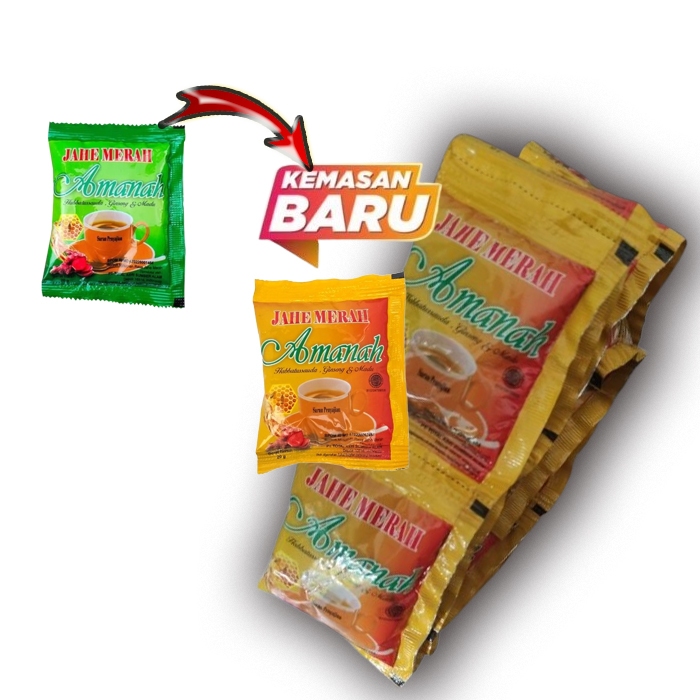 

Jahe merah AMANAH sachet jahe habbatussauda
