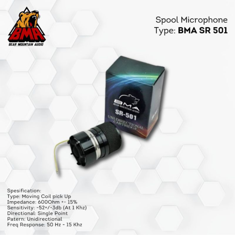 Spull Mic 501 BMA / Spull Mic / cartridge