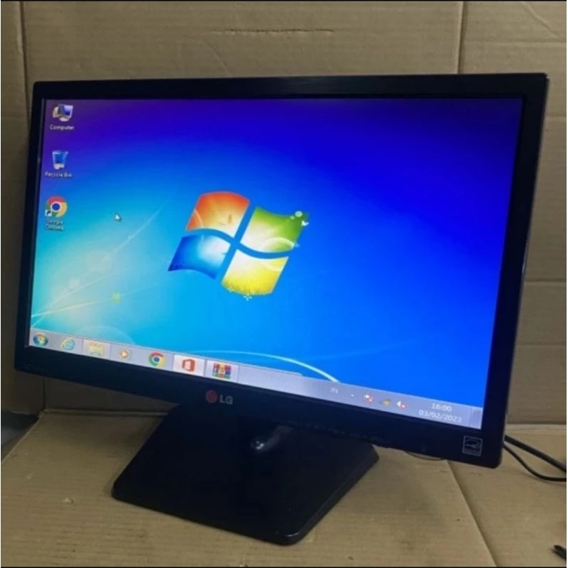 monitor LED LG 19 inchi mulus