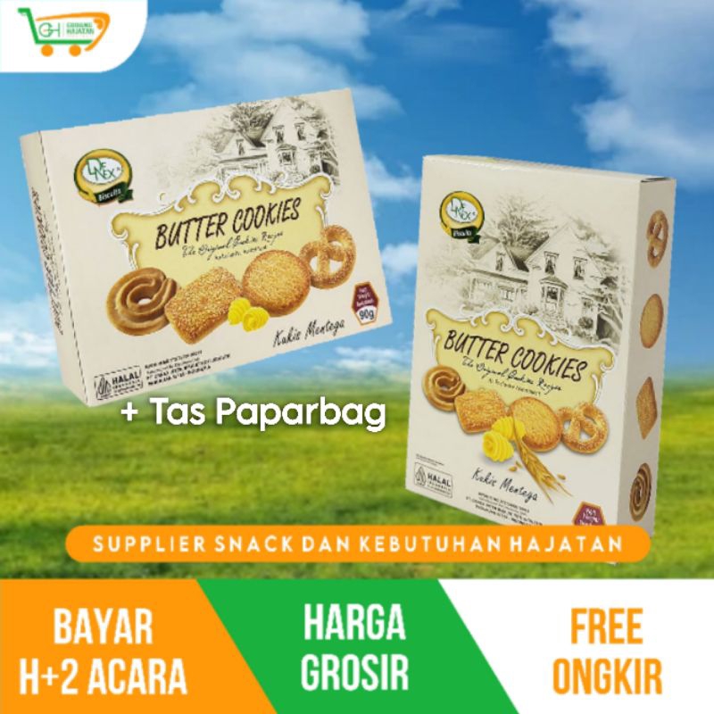 

PAKET SNACK DENEX BUTTER COOKIES + TAS PAPERBAG