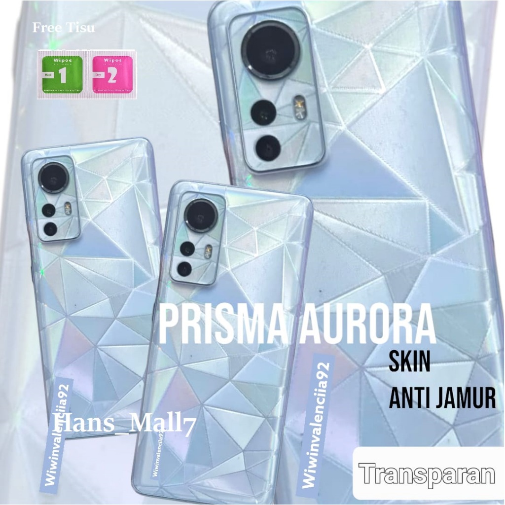 Hans - MOTIF "Skin Berlian" Sticker Back Body Samsung Galaxy A06 A16  Garskin Gar Scotlite Skotlet S