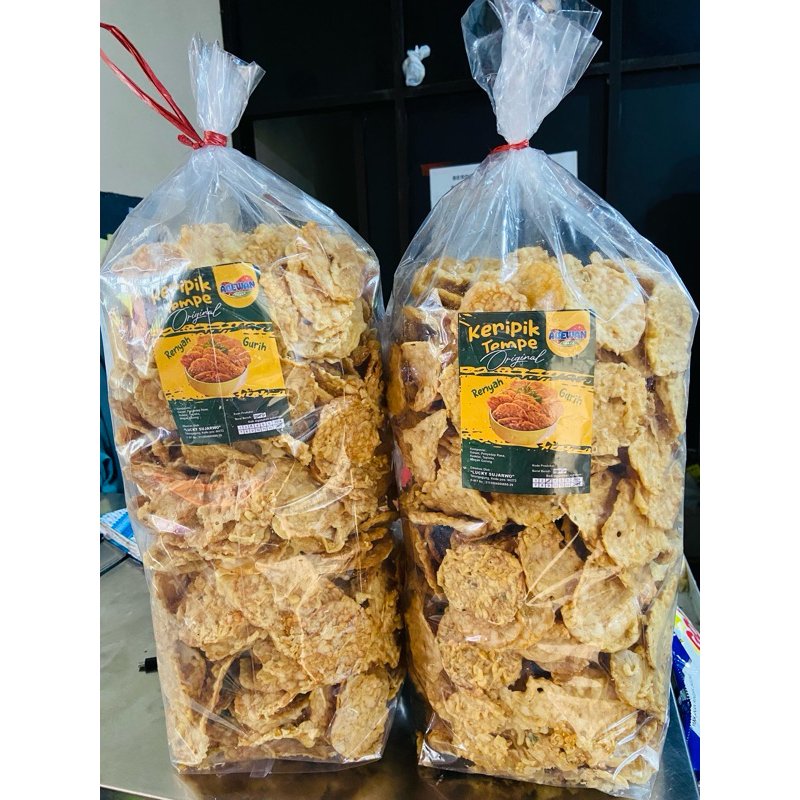 

Kripik Tempe Ori Ecer Kemasan 250gr-1kg