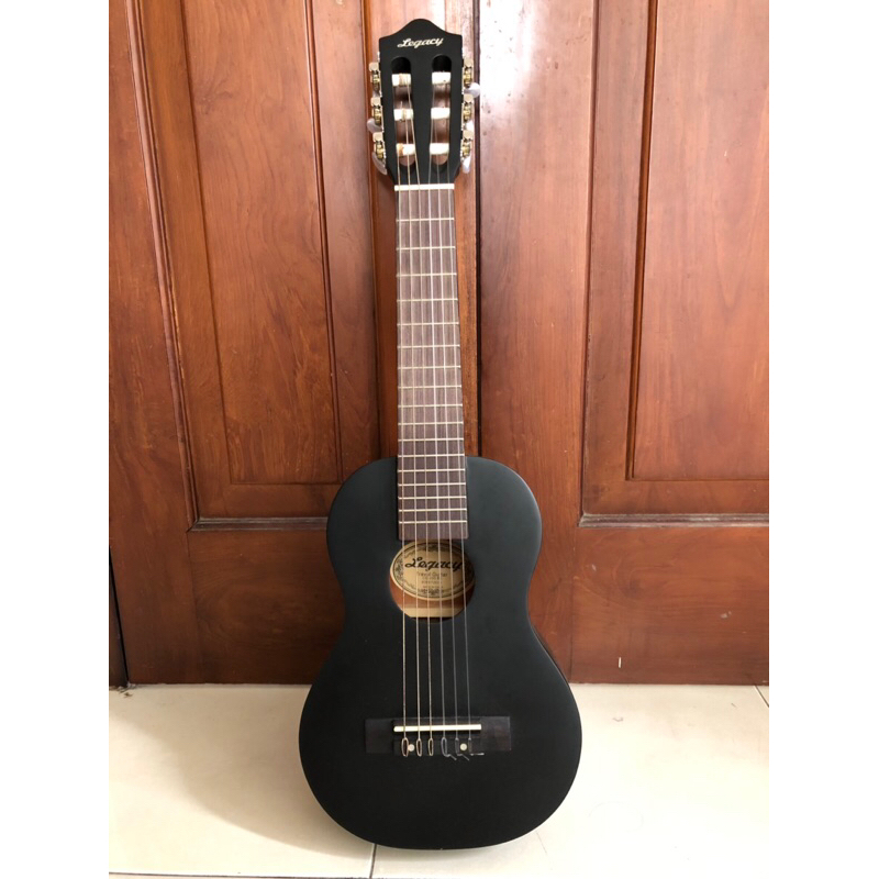 Gitarlele / Guitalele Legacy Hitam doff 6 senar/strings
