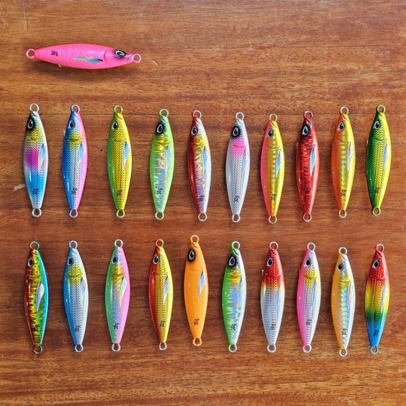 UMPAN PANCING METAL JIG KOIKA GID 30GR 40GR 60GR 80GR