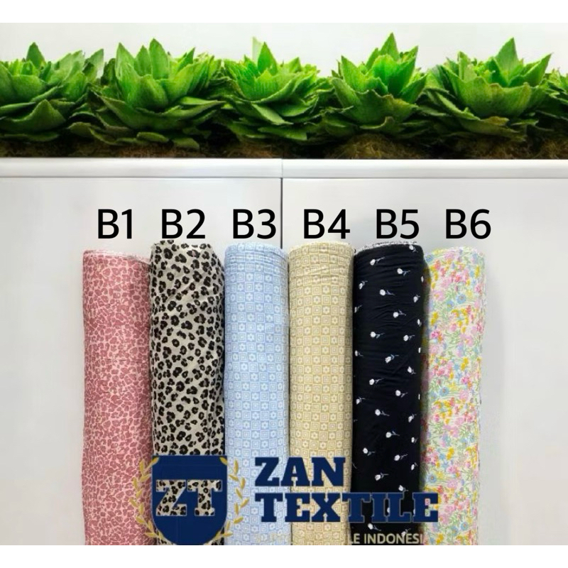 Kain Katun Rayon premium Viscose Uniqloo Original Bahan Daster, Baju anak anak