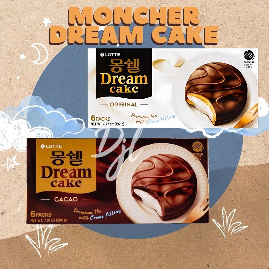 

Lotte Moncher Dream Cake Premium Pie 1 Pak Isi 6Pcs