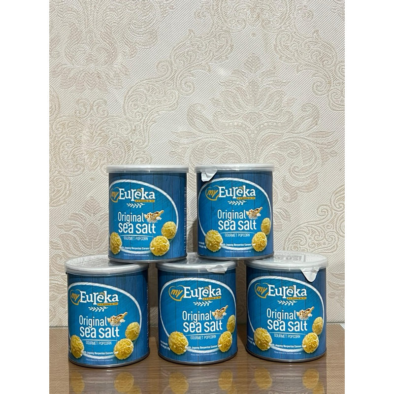 

Eureka Popcorn Sea Salt | Snack Cemilan Import