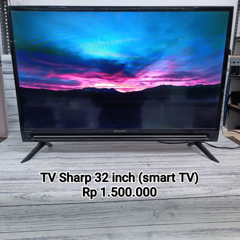 TV LED Sharp 32inch second (smart TV)