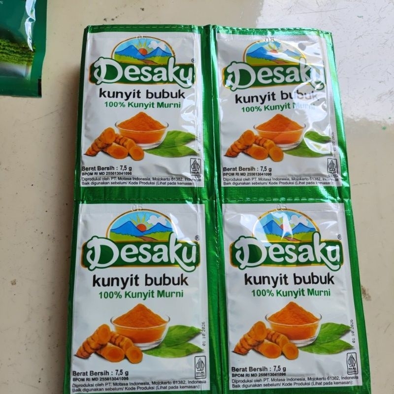 

Desaku Kunyit Bubuk 7,5 gr 1pcs