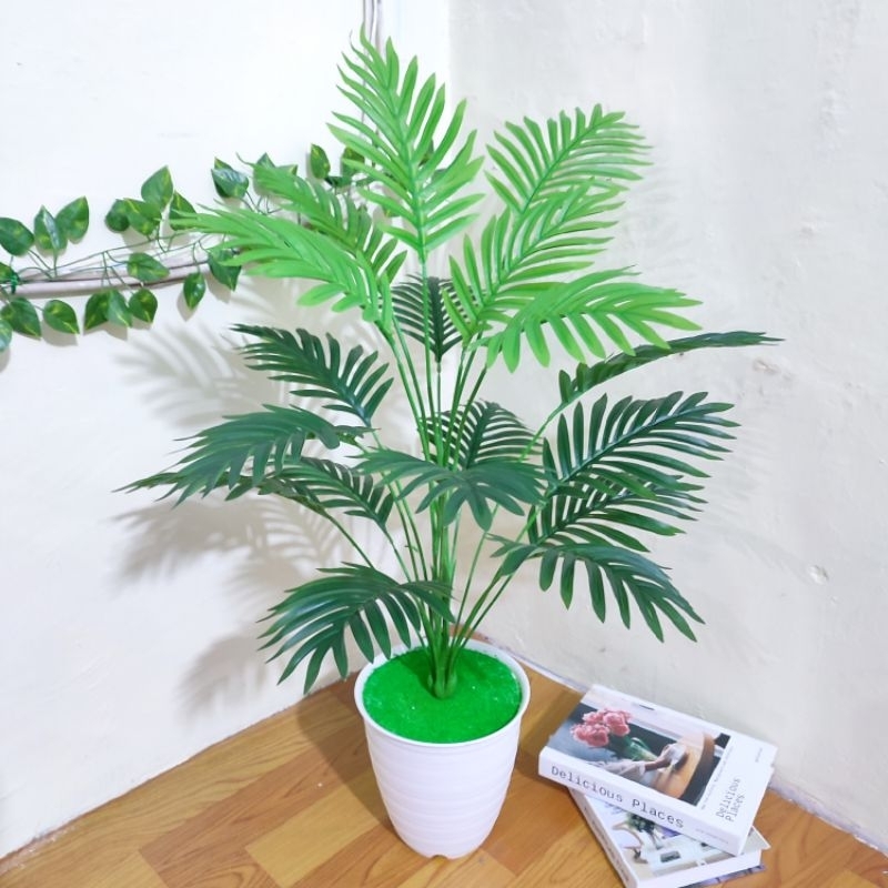 DAUN PISANG/MONSTERA/KUPING GAJAH 18 CB TANAMAN ARTIFICIAL