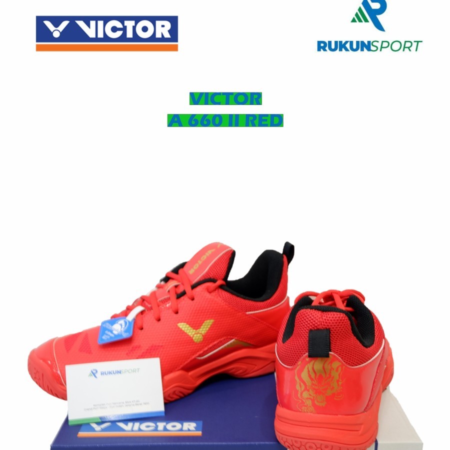 Sepatu VICTOR A 660 II RED - 40