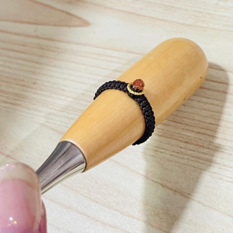 CINCIN TALI EMAS ASLI 24K EMAS HK ASLI 9999% CHARM RING