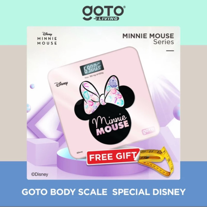 GOTO Timbangan Berat Badan Digital Body Scale 180 KG
