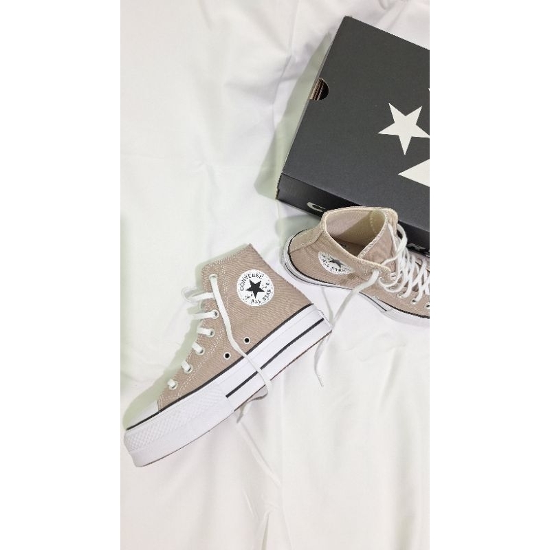 Preloved Sepatu Converse CTAS LIFT HI Women's Sneakers Sepatu Second Converse