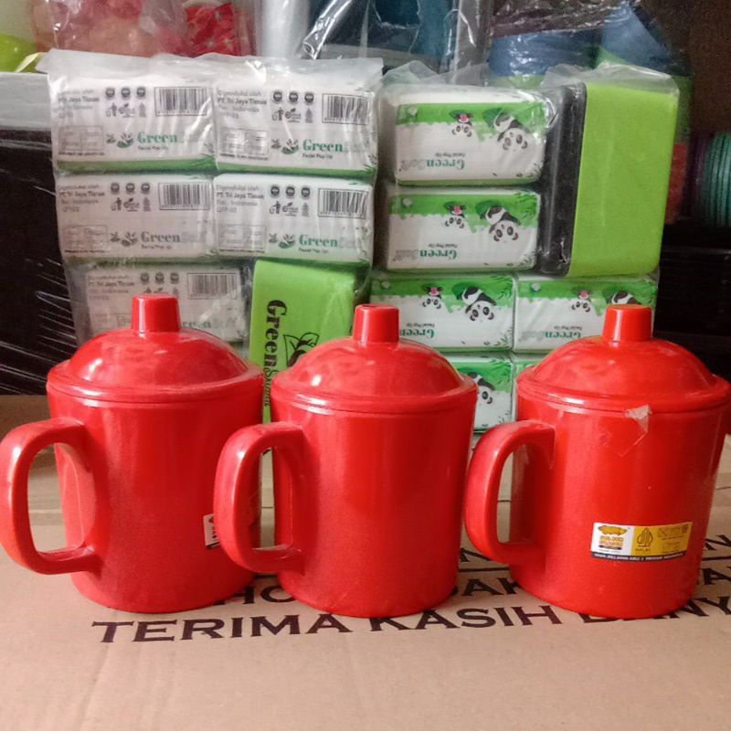 cangkir mug melamin
